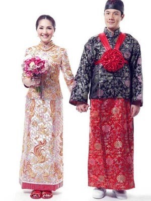 杨千嬅 中式结婚照