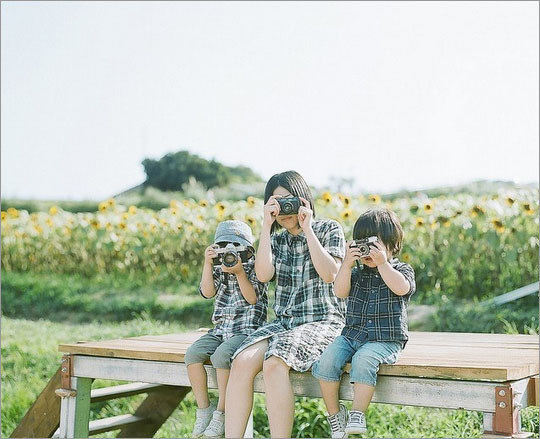 滨田英明:美好的家庭生活摄影