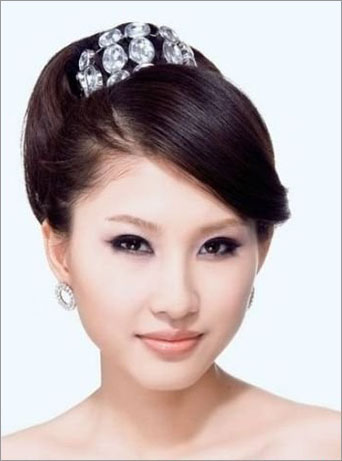 韩式新娘发型图解打造唯美造型