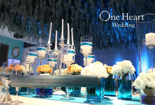 海洋蓝主题婚礼策划--迷醉的爱