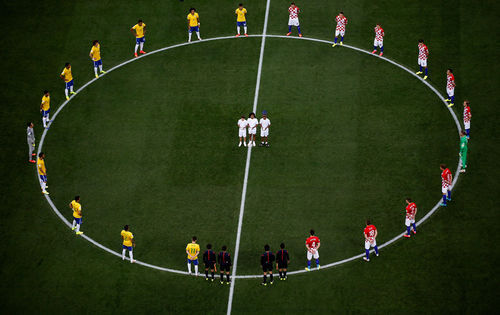 摄影记录巴西世界杯:场面热烈却依然备受争议