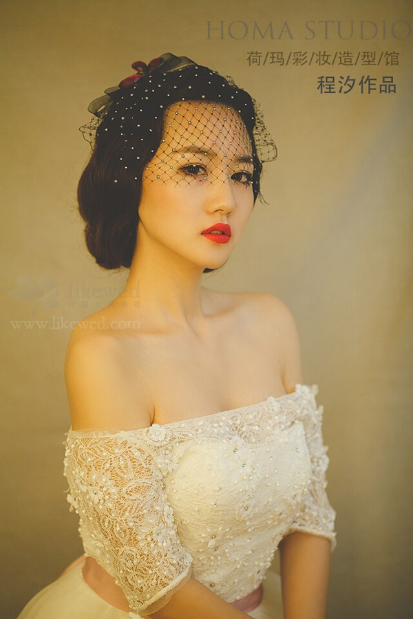 浪漫韩式新娘妆