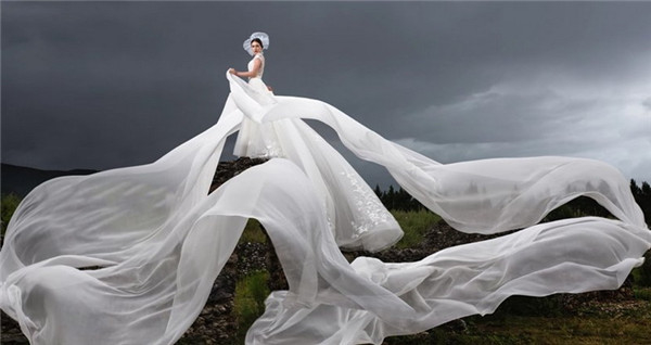 文化交融更带感 摄于云南的婚纱人像