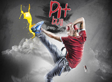 最新影樓資訊新聞-Pit Bull運動飲料與街頭舞者**結合的廣告作品