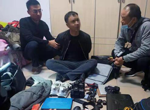 最新影樓資訊新聞-五小時內連偷三家攝影店**竄作案嫌犯被漯河警方抓獲