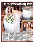 最新影楼资讯新闻-世界最重婚纱160公斤2006-6-24