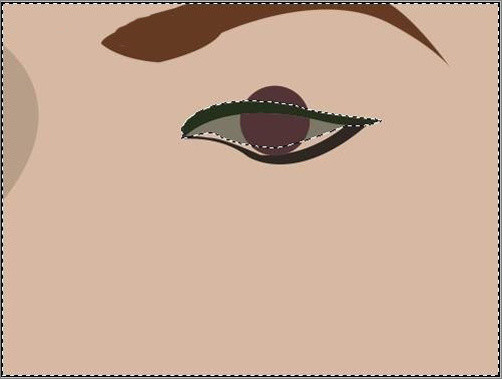Photoshop鼠绘教程：绘制MM流泪的眼睛