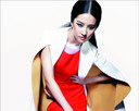 最新影楼资讯新闻-摄影师冯海打造 刘亦菲《时尚芭莎》5月红裙妖娆