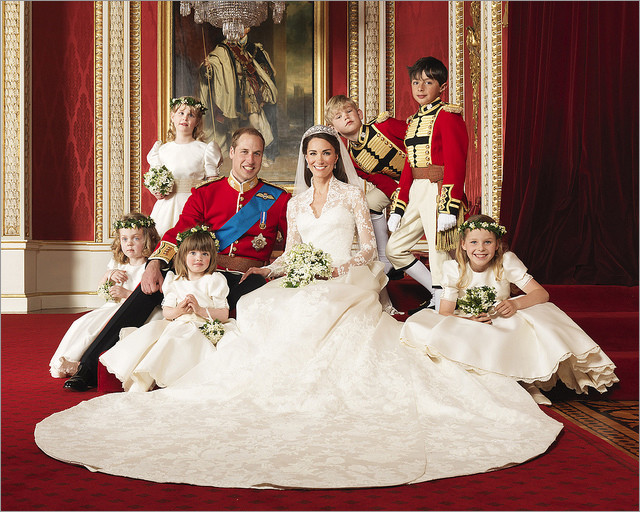 威廉王子婚礼照片公布——皇家摄影师操刀