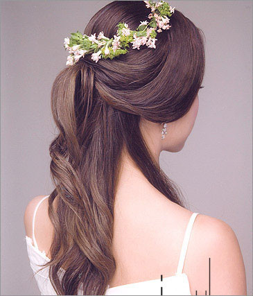 新款韩式新娘发型含蓄优雅 新娘发型