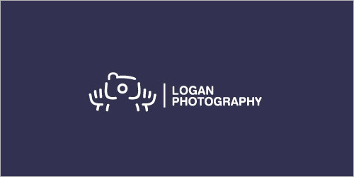 摄影主题Logo设计 标志设计