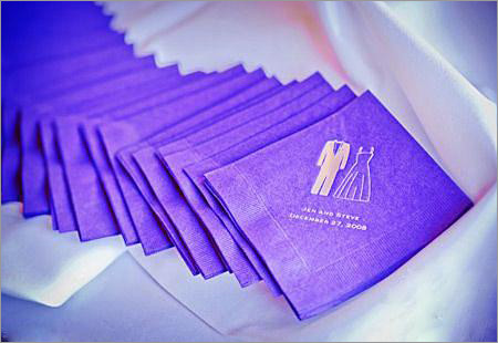典雅色盘：利用10个细节打造精致紫色婚礼 婚礼策划 婚礼细节
