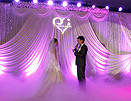 “永恒之约”主题婚礼 浪漫紫色打造完美婚礼