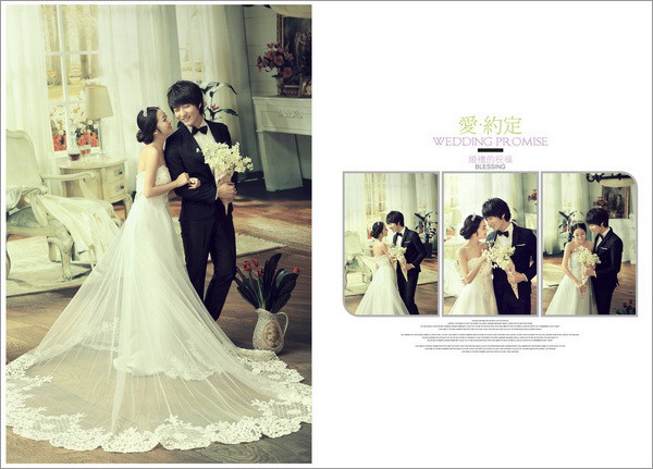 韩式婚礼实景片场 约定在这刻永远的相爱 影楼实景 婚纱影楼实景　影楼实景设计