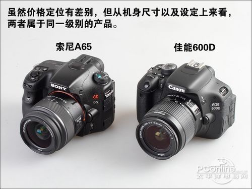 单电超越单反 索尼A65/佳能600D对比评测