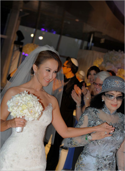 李玟婚礼现场 花费1.5亿超豪华“世纪婚礼” 婚礼跟拍