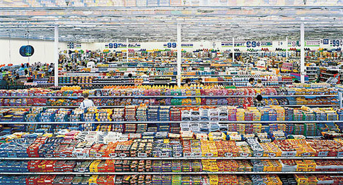 Andreas Gursky 的作品《99美分》