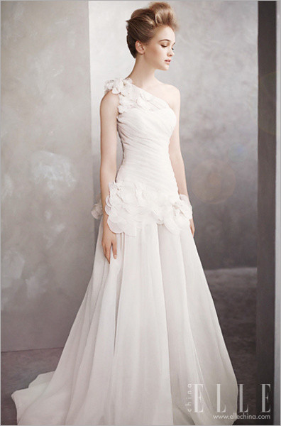 Vera Wang for White 2012新款婚纱配饰展示 婚纱礼服