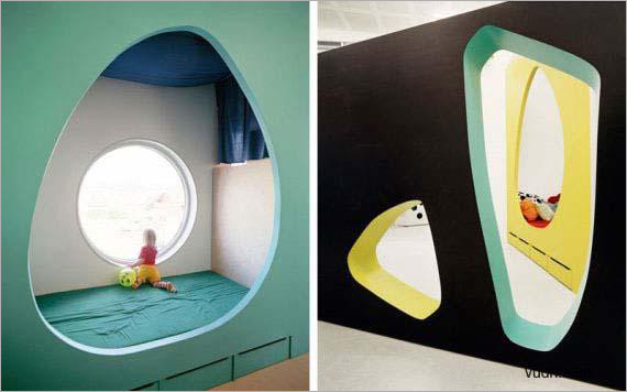 儿童活动空间设计 洞洞“蜂巢”演绎活泼创意 影楼装修