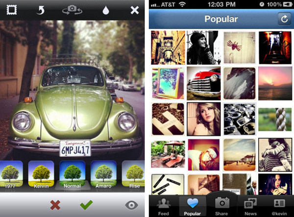 手机摄影类软件 Instagram
