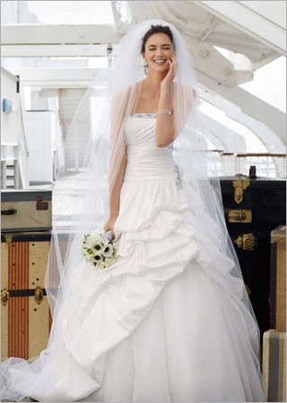 户外婚礼设计 不同风格婚纱的浪漫花嫁 婚纱礼服