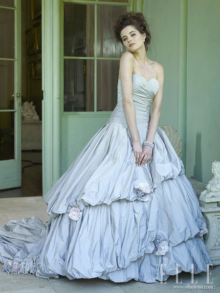 欧式优雅宫廷婚纱 不一样的公主嫁衣