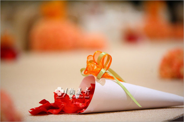 “暖 爱的温度”广东大气橙色婚礼札记 婚礼跟拍