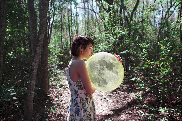 人像摄影：追月亮的女孩