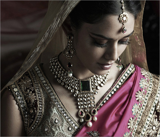浪漫印度新娘妆容