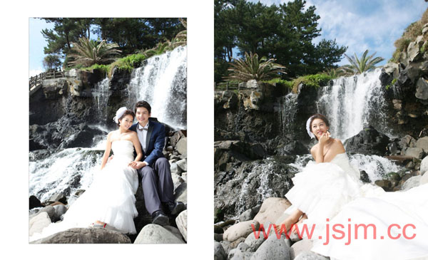 韩国旅游婚纱摄影济州岛
