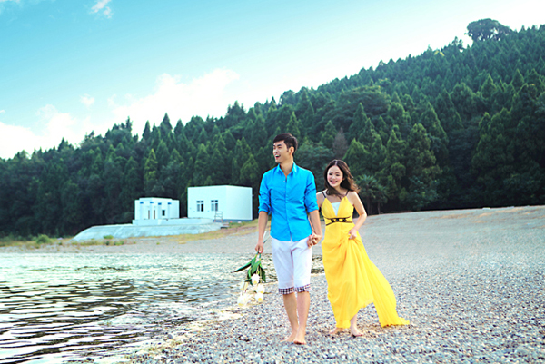 仙之湖旅游婚纱摄影　飘然意动的旋律