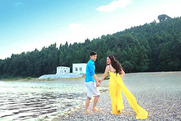 仙之湖旅游婚纱摄影　飘然意动的旋律