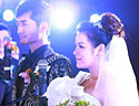 旅游卫视主持人雷悦和演员李泰举行复古婚礼派对