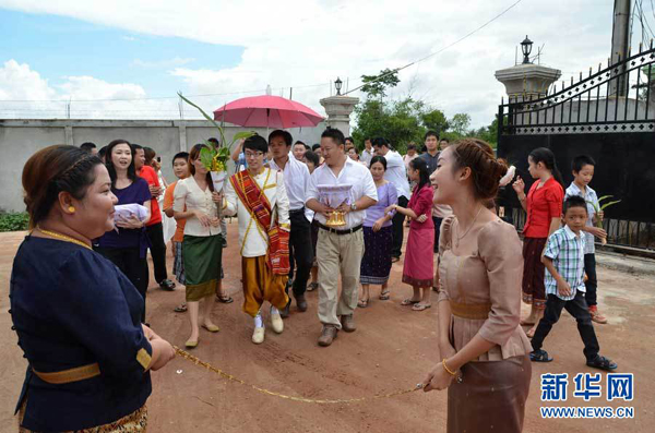 老挝传统婚礼婚庆风俗全记录