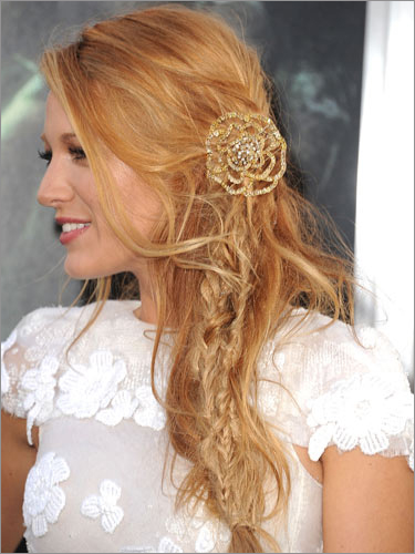 好莱坞女星展现超美婚礼发型　新娘发型