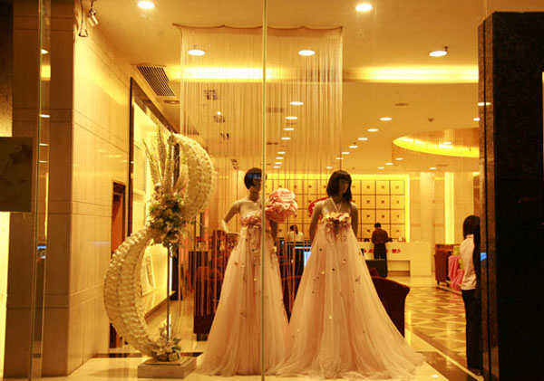 风尚国际婚纱摄影，非凡高雅的影楼装修