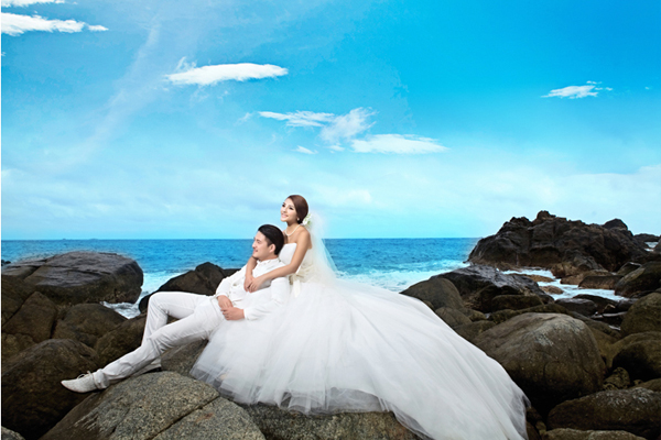 西岛 旅游婚纱摄影