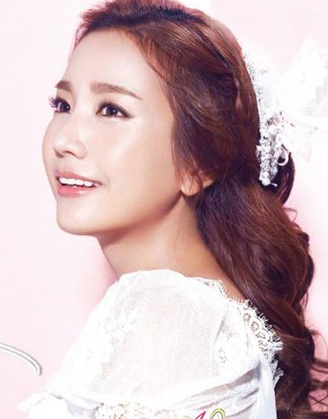 2013最新唯美韩式新娘造型