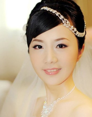 冬季韩式新娘造型