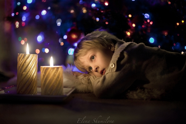 Elena Shumilova 冬日里的寶寶攝影