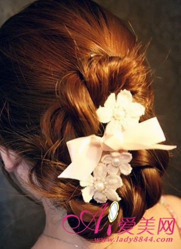 教你如果打造法式新娘浪漫创意盘发