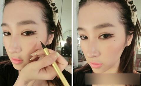 2013最新韩式流行妆容 打造清新复古妆