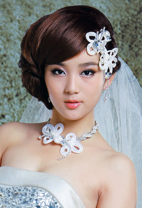 刘海演绎 风格美新娘