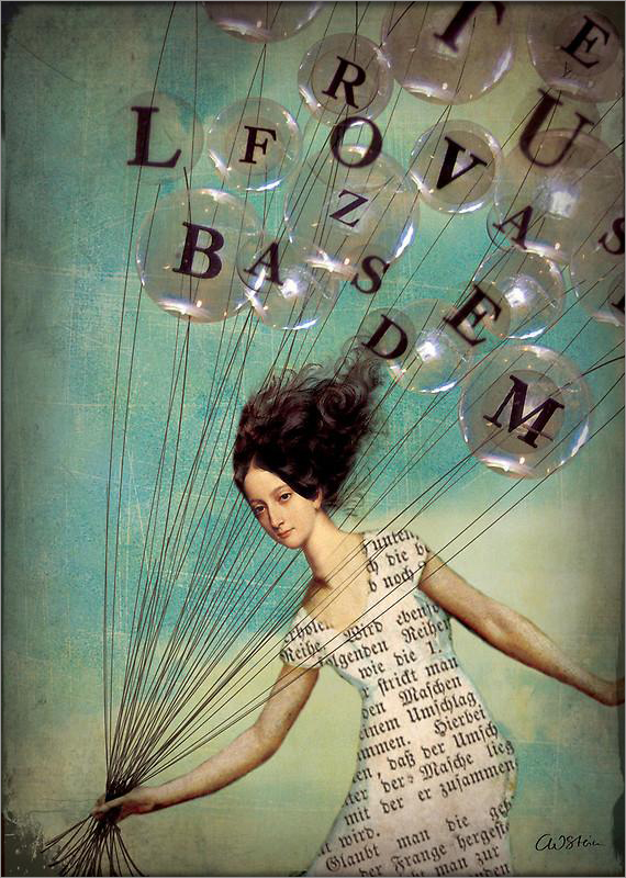 德国艺术家Catrin Welz-Stein超现实主义插画作品