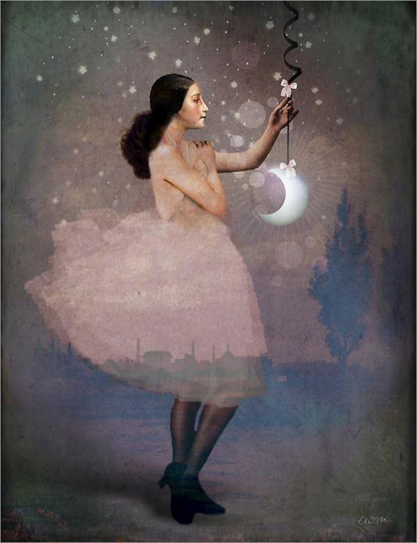 德国艺术家Catrin Welz-Stein超现实主义插画作品