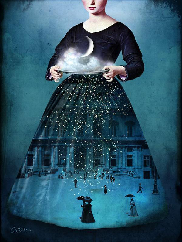 德国艺术家Catrin Welz-Stein超现实主义插画作品