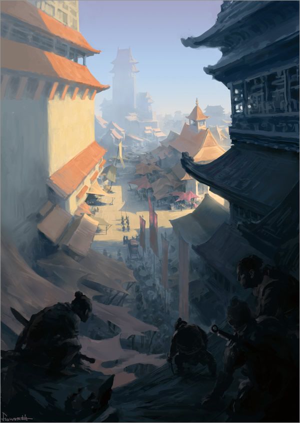 中国插画师徐天华作品设计欣赏