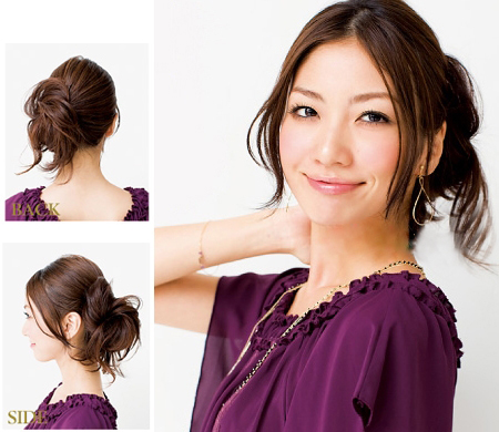 最美新娘 可爱日式新娘发型步骤详解