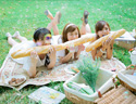 日系野餐写真——多人外拍技巧及后制调色分享