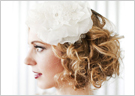 最新影楼资讯新闻-短发新娘最爱的精美头箍发饰造型